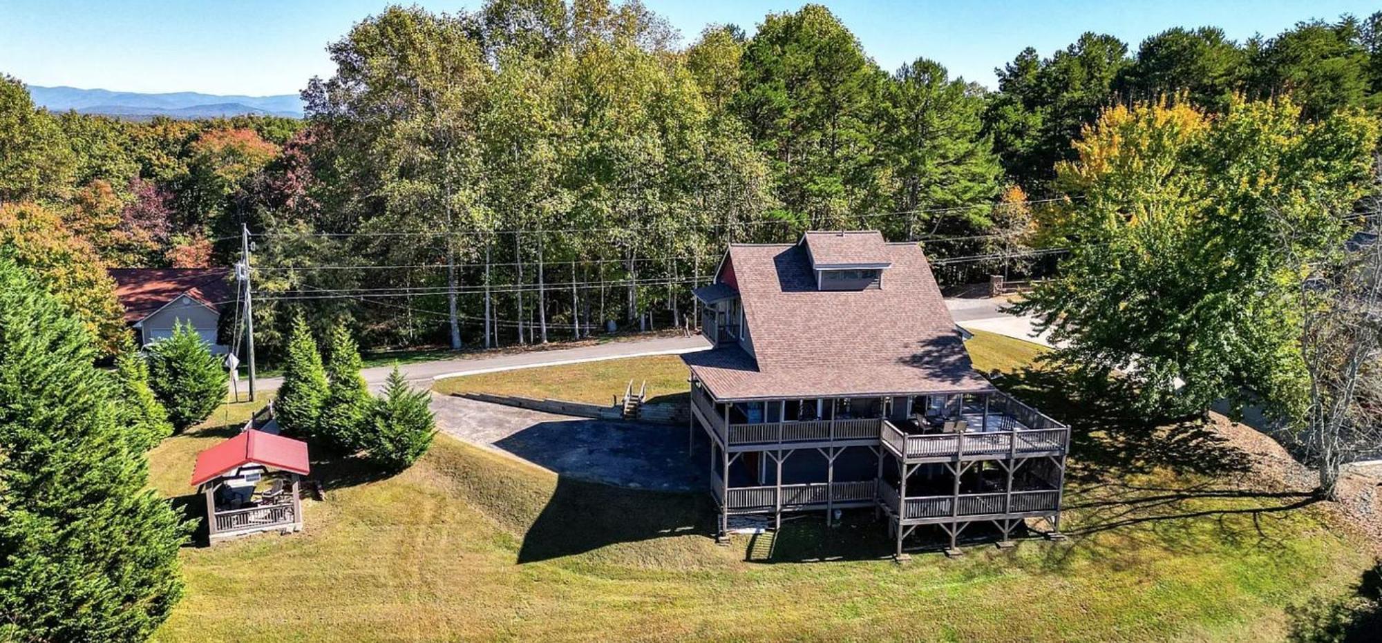 Birds Eye Cabin - Sunset & Starry Retreat Pet Friendly W Private Hottub, Fire Pit And Game Room Ellijay Eksteriør bilde
