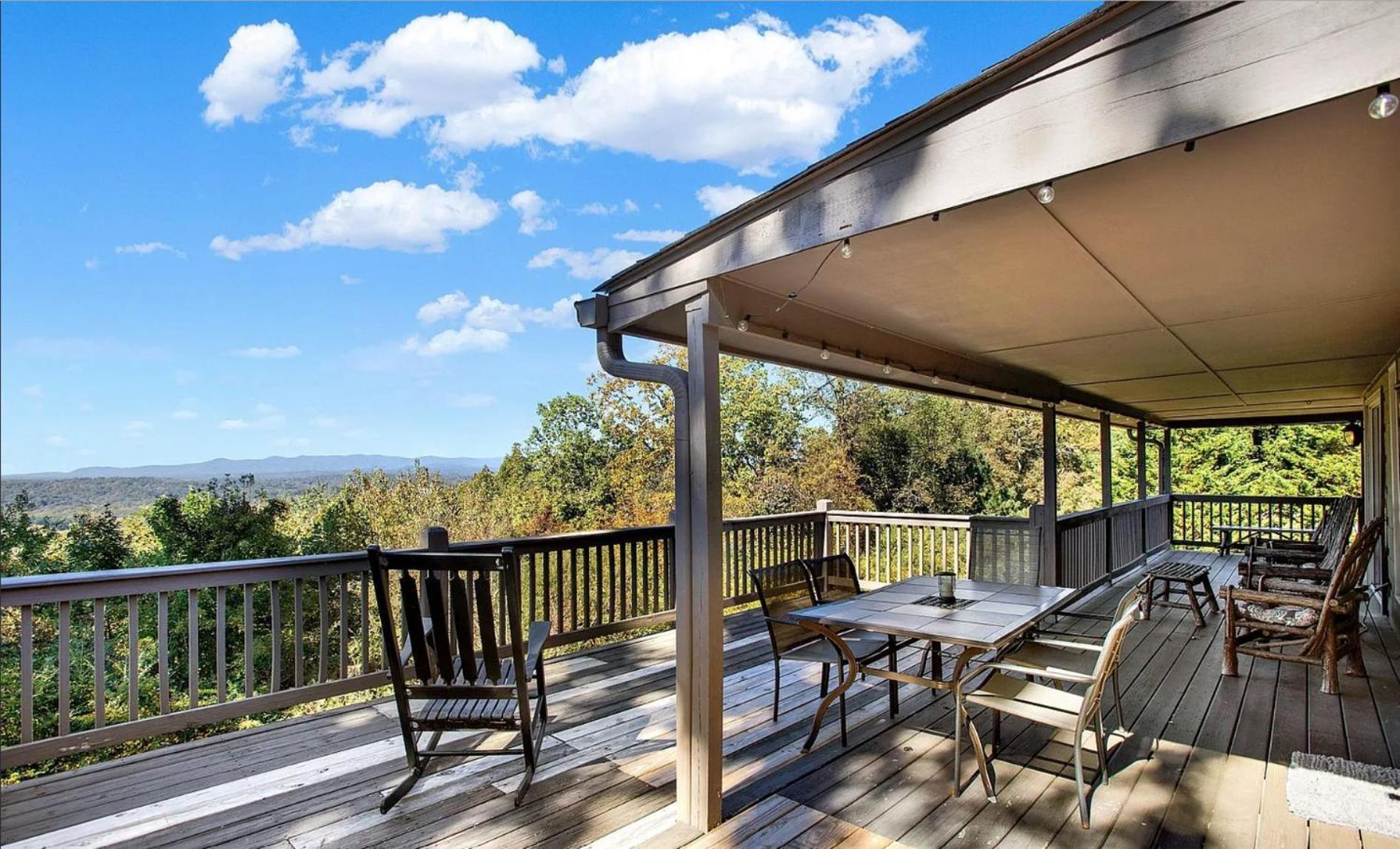 Birds Eye Cabin - Sunset & Starry Retreat Pet Friendly W Private Hottub, Fire Pit And Game Room Ellijay Eksteriør bilde